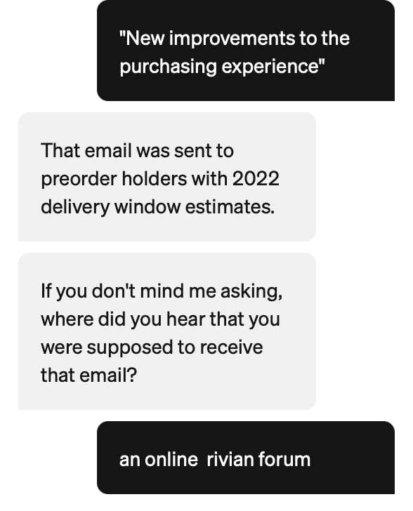 Rivian R1T R1S Email: "New improvements to the purchasing experience" (automating the process more) Screen Shot 2022-05-19 at 2.26.44 PM