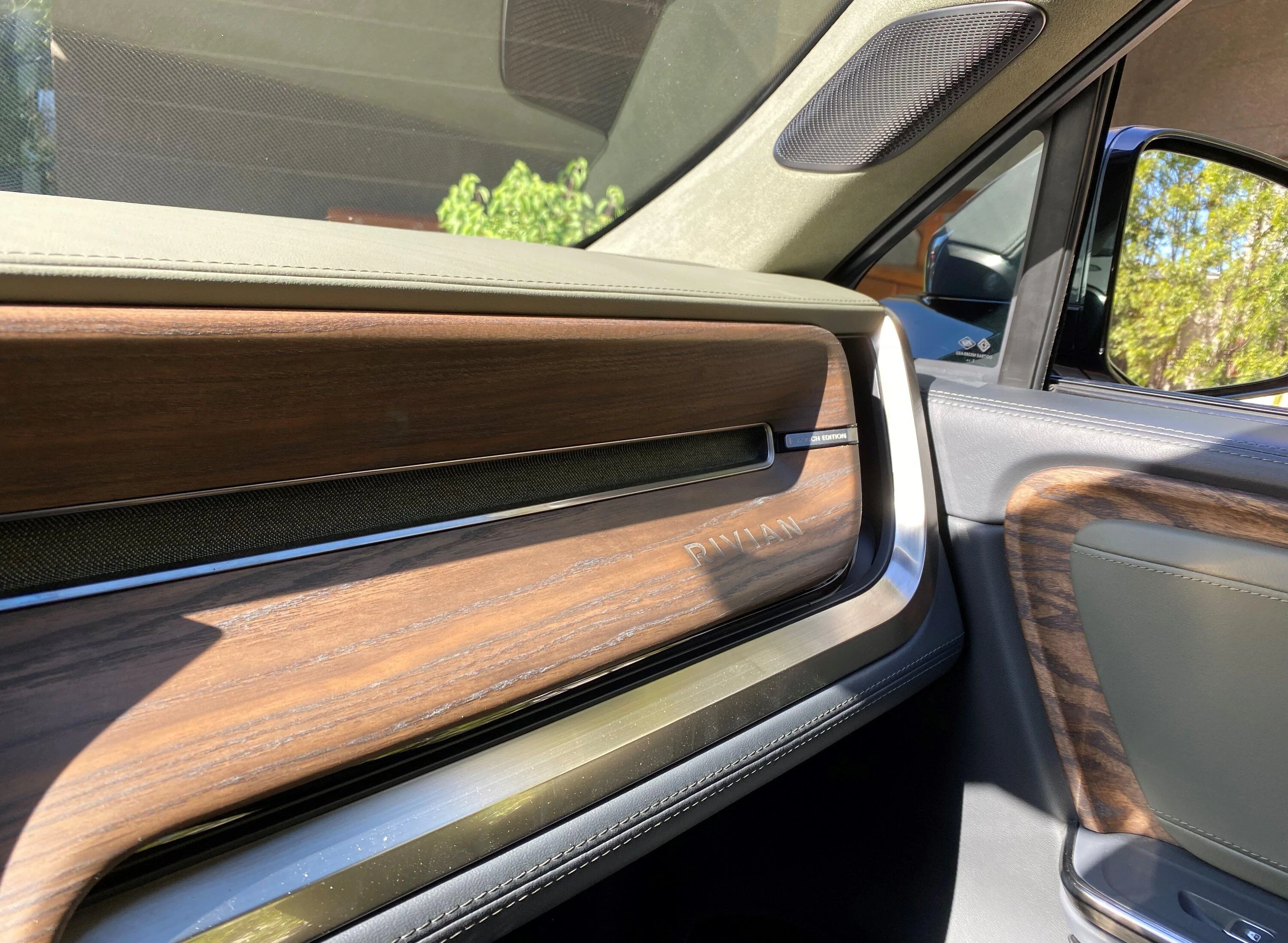 Rivian R1T R1S FOREST EDGE Rivian Interior Photos FG Dash