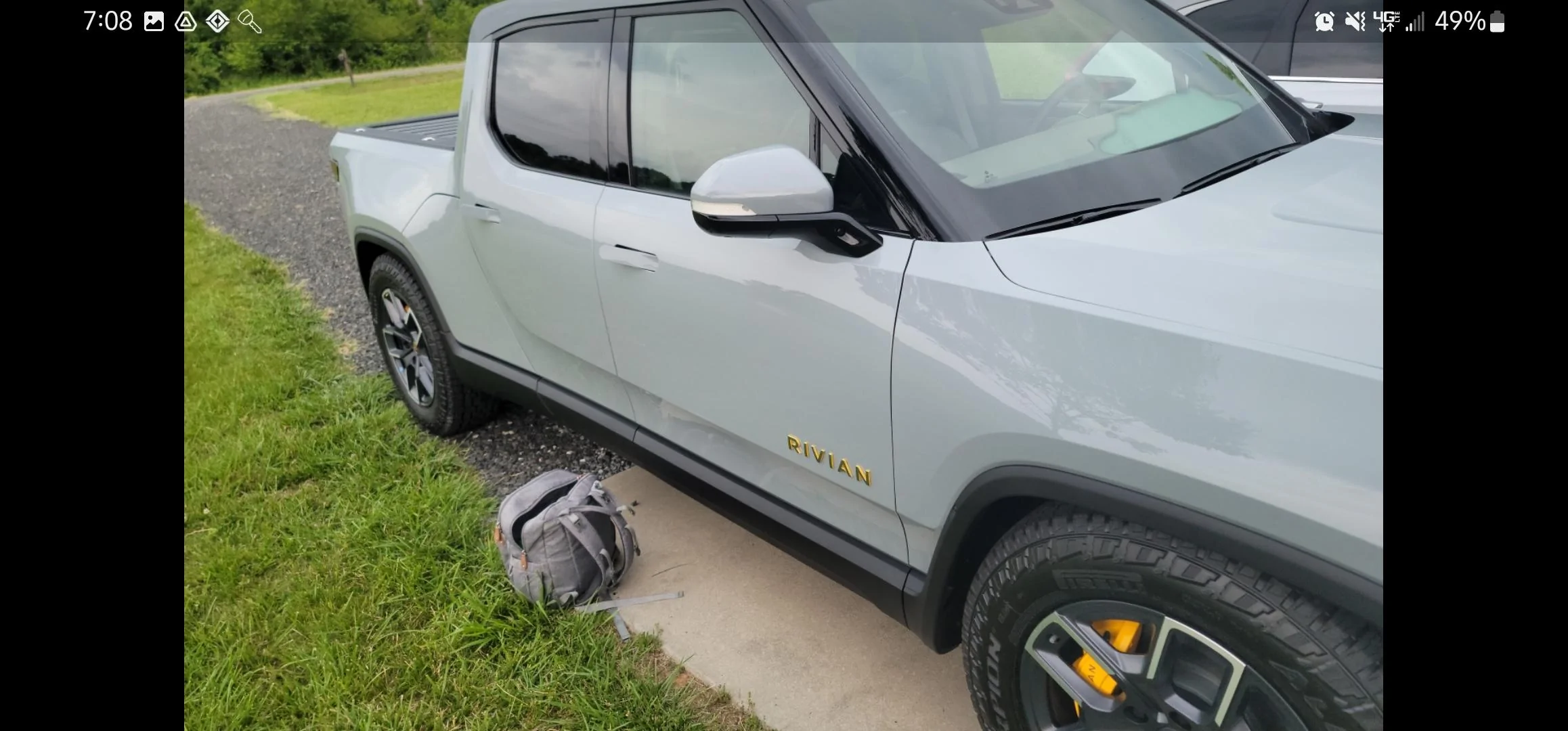 Rivian R1T R1S Delivered: The RJ Special...Limestone with Forest Edge Screenshot_20220521-190854_Gallery