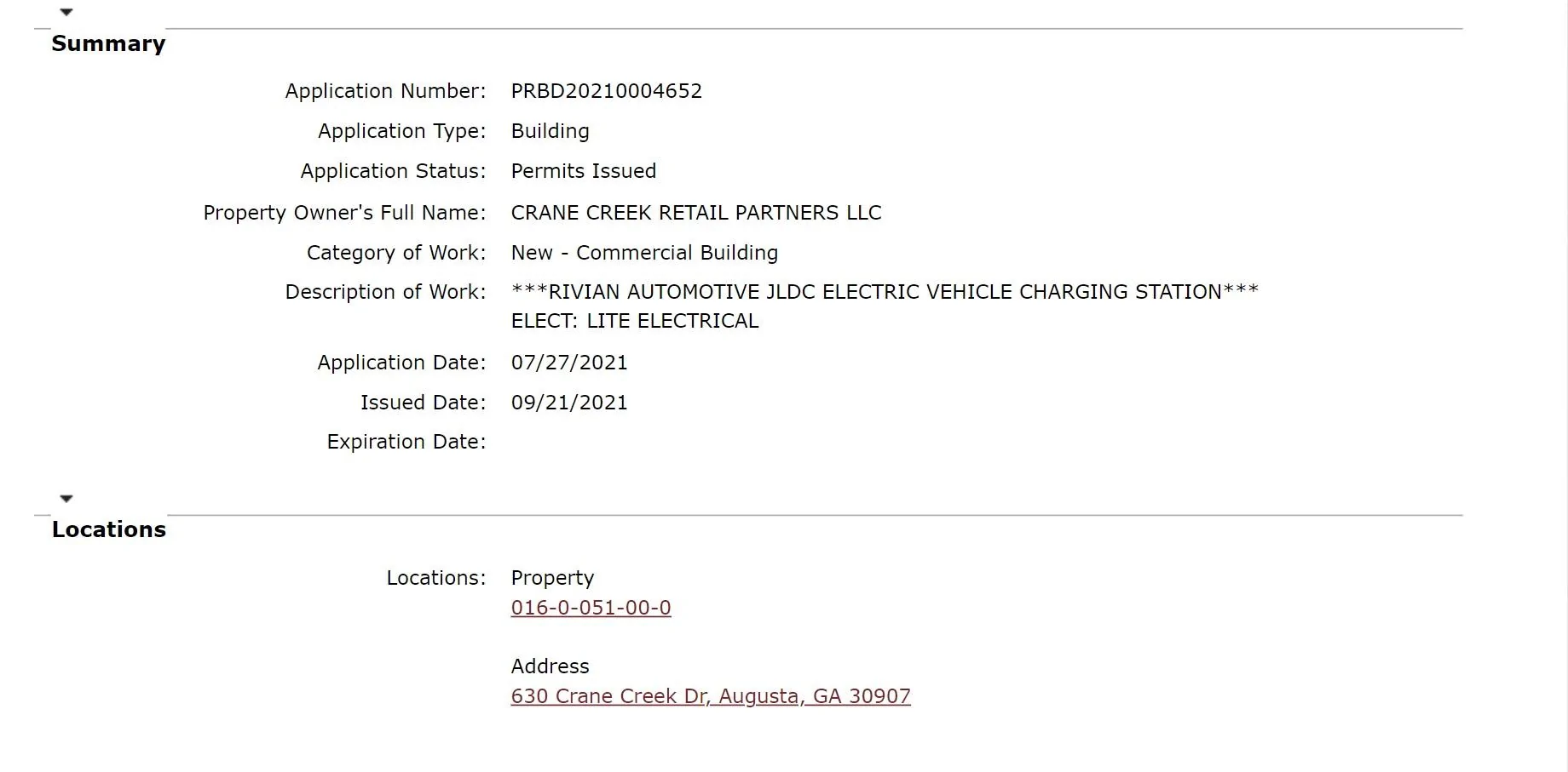 Rivian R1T R1S RAN Rivian Charging Stations Locations Map via Google Maps Augusta Rivian