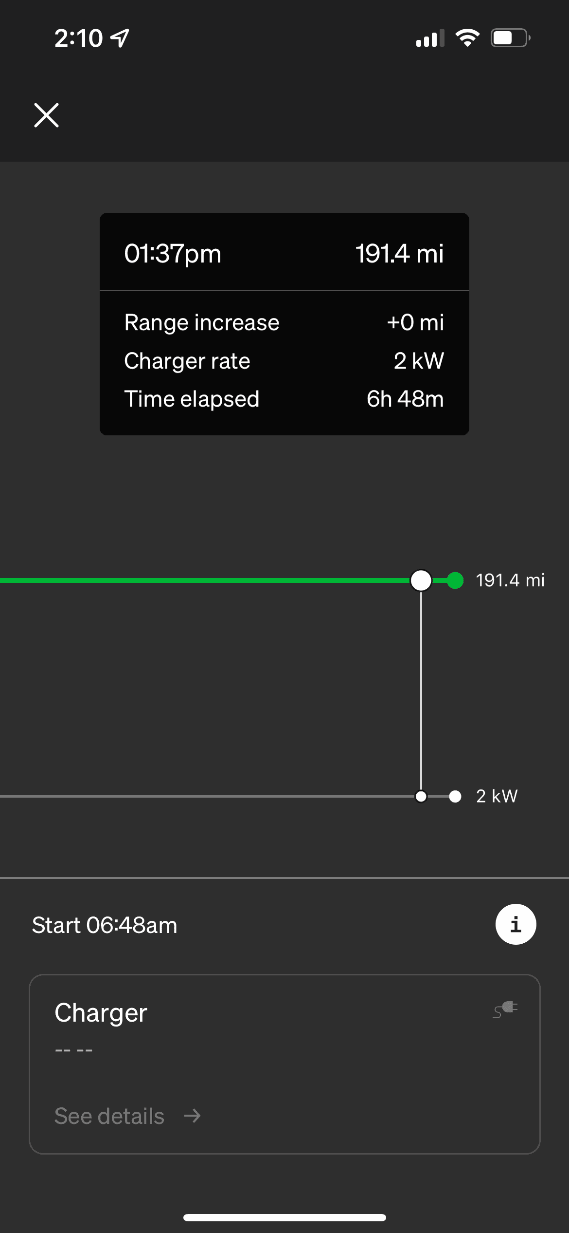 Rivian R1T R1S 110v charging not always working? IMG_2362.PNG