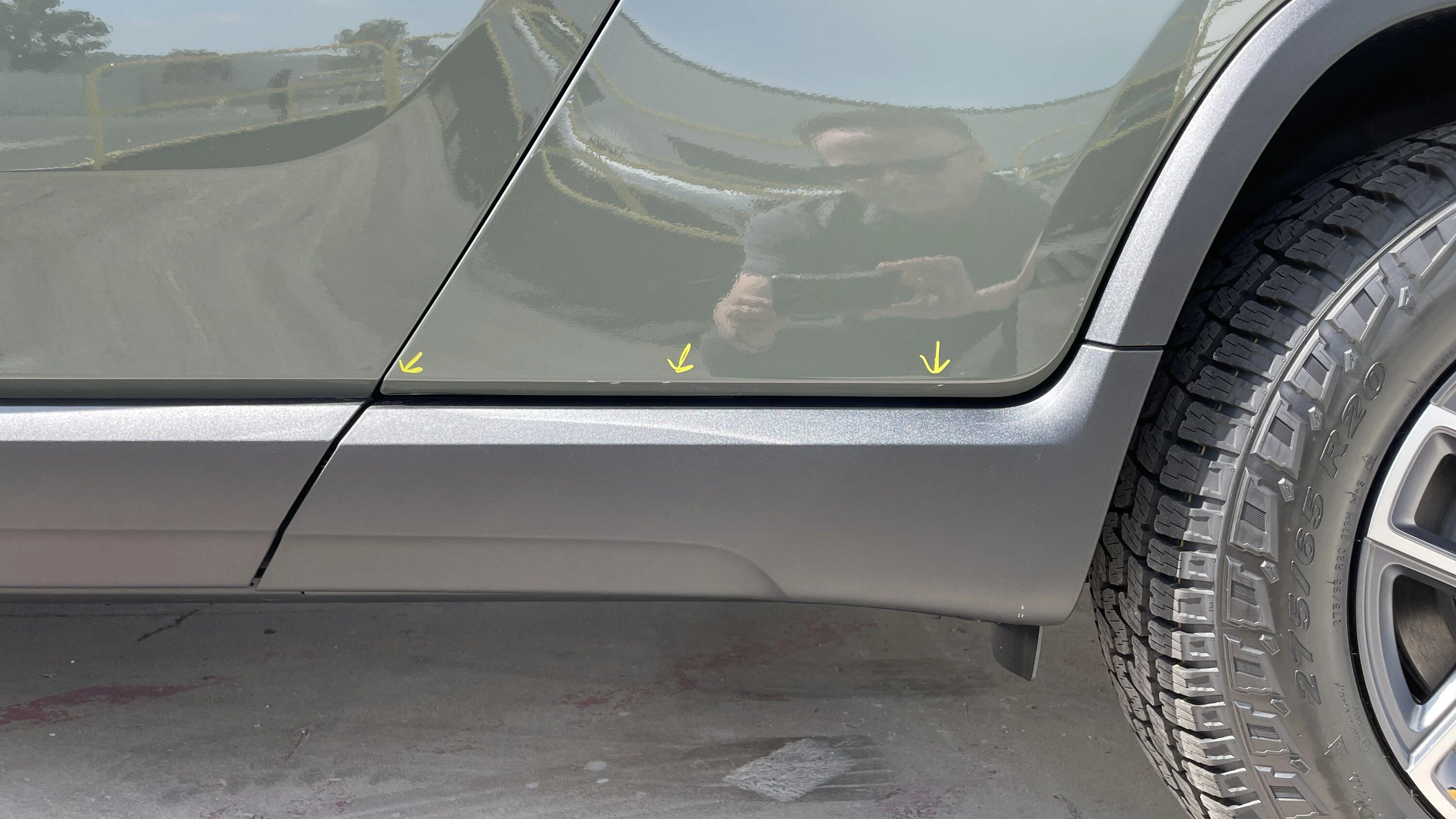 Rivian R1T R1S Pre-Delivery (pre-PDI) photos at service center - things to watch out for (+ look at underbody WITHOUT the Off-road Shield) PRE5