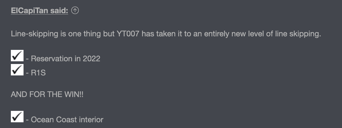 Rivian R1T R1S Received an email from Rivian updated on 05/2922 please see attached pictures 1653452725889