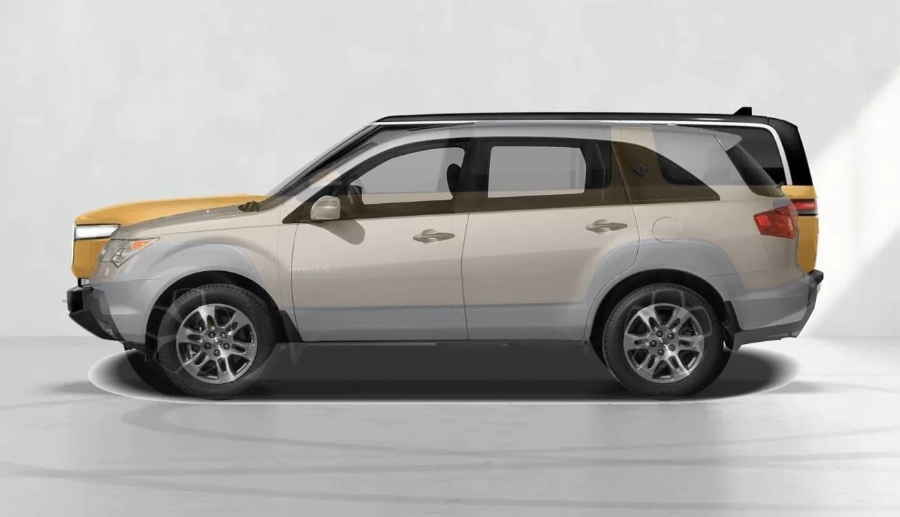 Rivian R1T R1S R1S Size Comparisons to other SUVs and Trucks Acura_2006_MDX.jpg?ixlib=rails-0.3