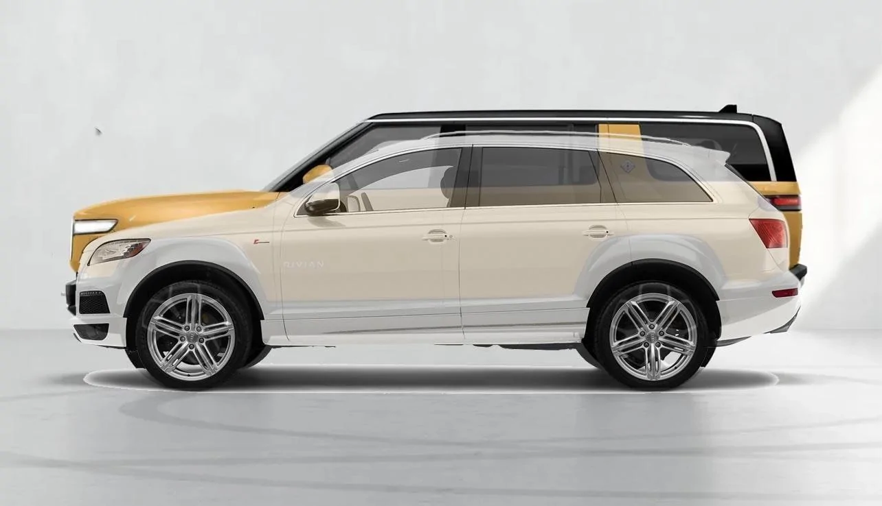 Rivian R1T R1S R1S Size Comparisons to other SUVs and Trucks Audi_2012_q7.jpg?ixlib=rails-0.3