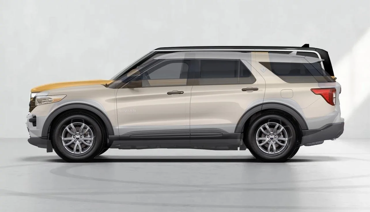 Rivian R1T R1S R1S Size Comparisons to other SUVs and Trucks Ford_2020_explorer.jpg?ixlib=rails-0.3