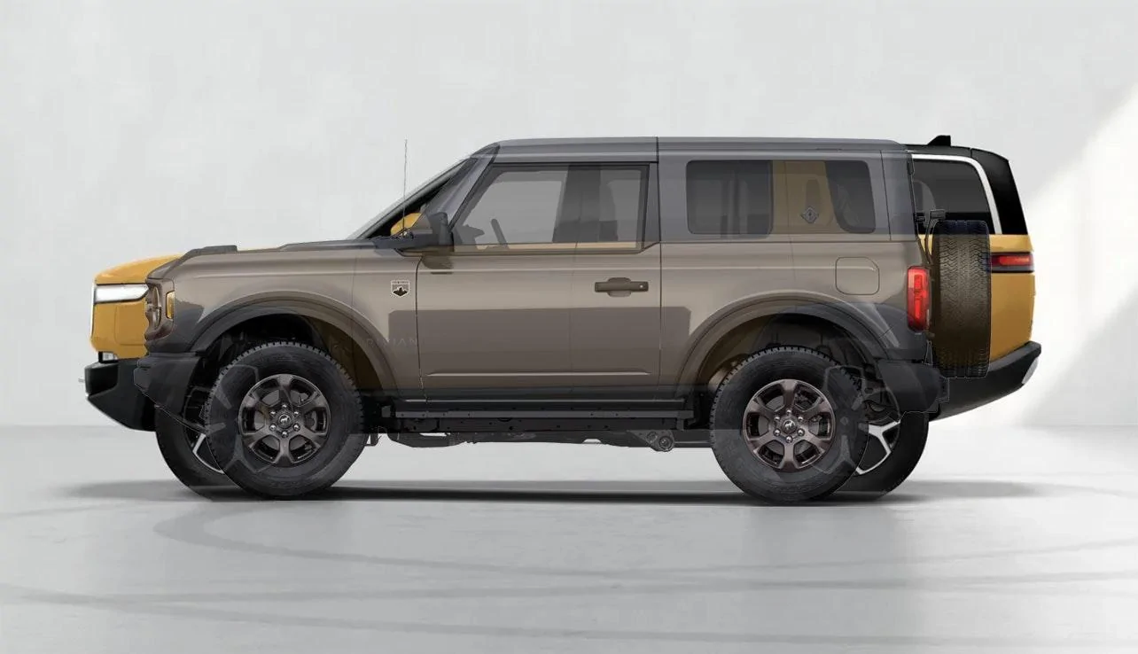 Rivian R1T R1S R1S Size Comparisons to other SUVs and Trucks Ford_Bronco_2_door.jpg?ixlib=rails-0.3