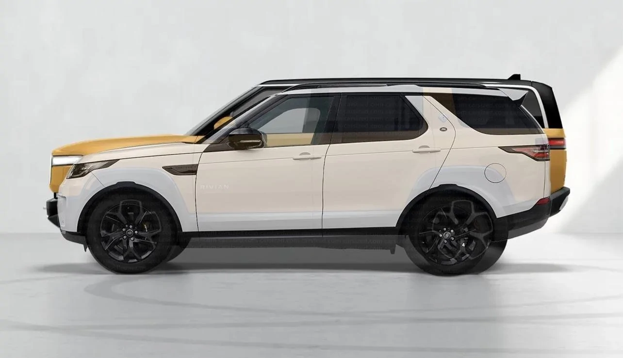 Rivian R1T R1S R1S Size Comparisons to other SUVs and Trucks Landrover_2020_Discovery.jpg?ixlib=rails-0.3