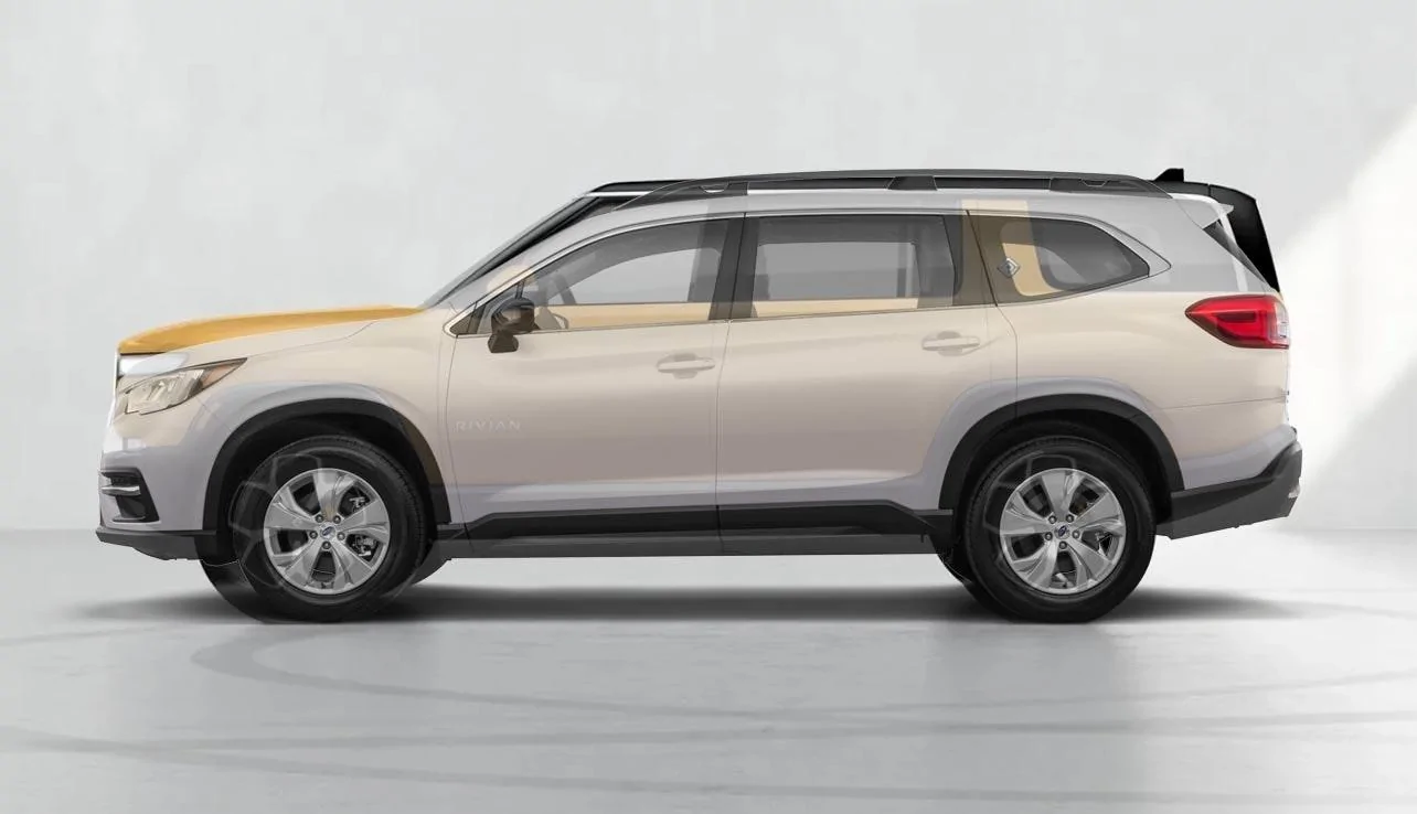 Rivian R1T R1S R1S Size Comparisons to other SUVs and Trucks Subaru_2019_ascent.jpg?ixlib=rails-0.3