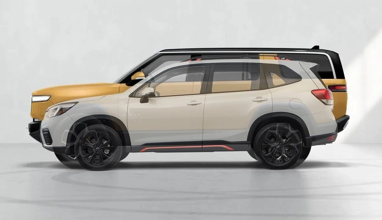 Rivian R1T R1S R1S Size Comparisons to other SUVs and Trucks Subaru_2022_forester.jpg?ixlib=rails-0.3
