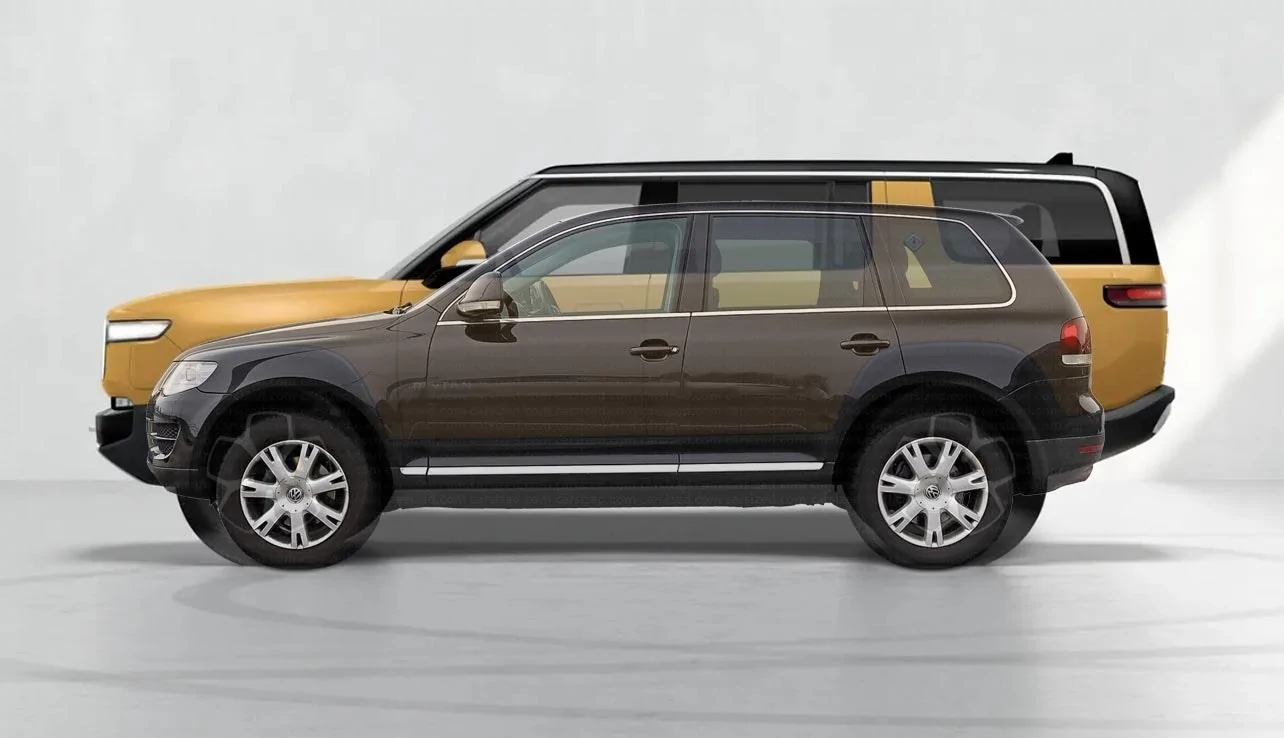 Rivian R1T R1S R1S Size Comparisons to other SUVs and Trucks Volkswagen_2002_touareg.jpg?ixlib=rails-0.3