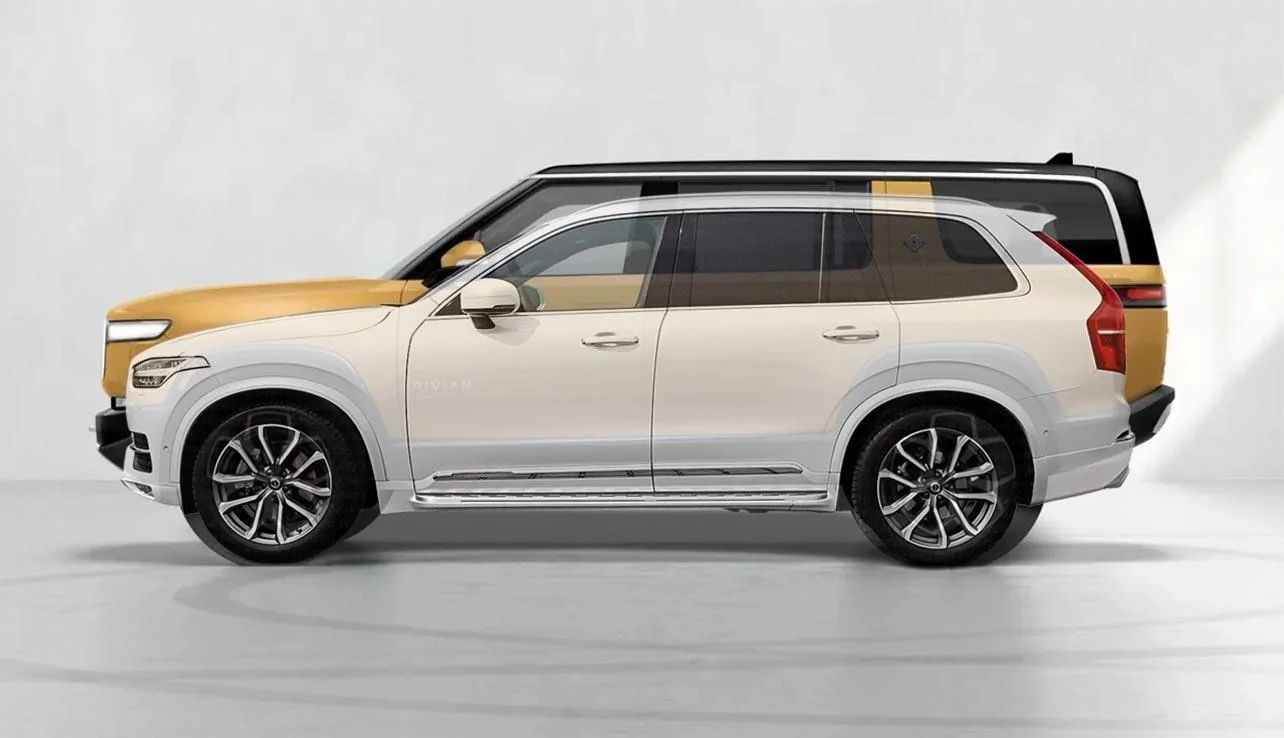 Rivian R1T R1S R1S Size Comparisons to other SUVs and Trucks Volvo_xc90.jpg?ixlib=rails-0.3