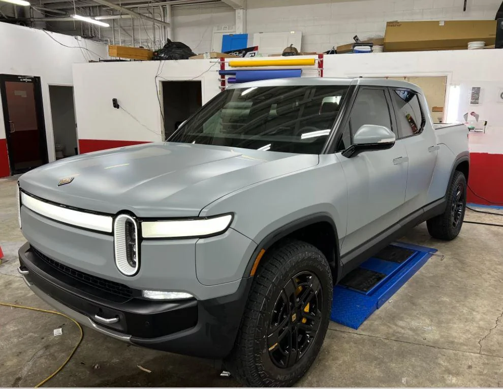 Rivian R1T R1S Orange peel paint Captur
