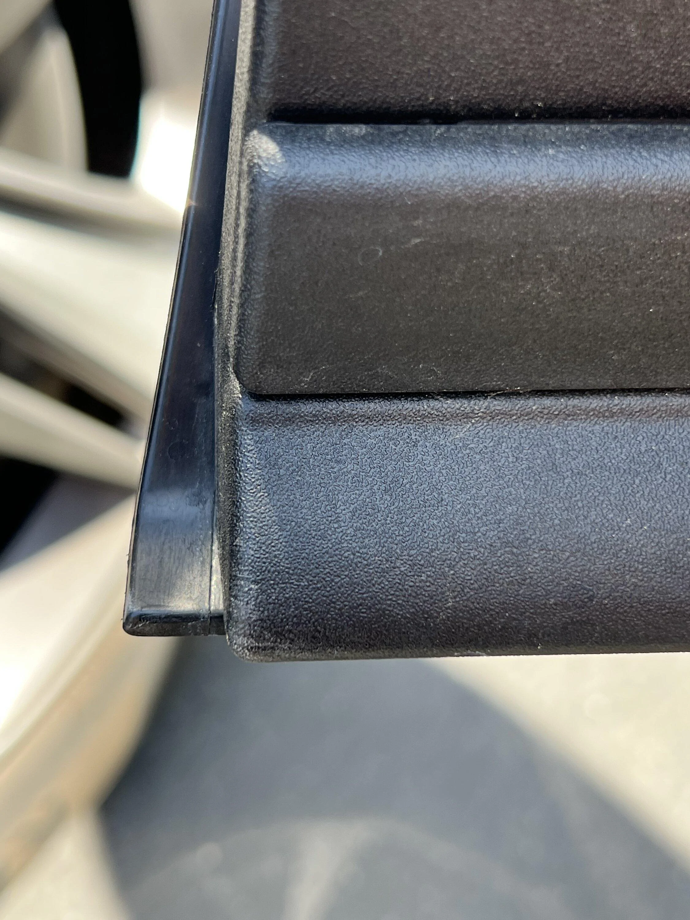 Rivian R1T R1S Anyone else get this scar on their leg? CE0217BA-20B3-430C-9BDD-52DBF2845EA6