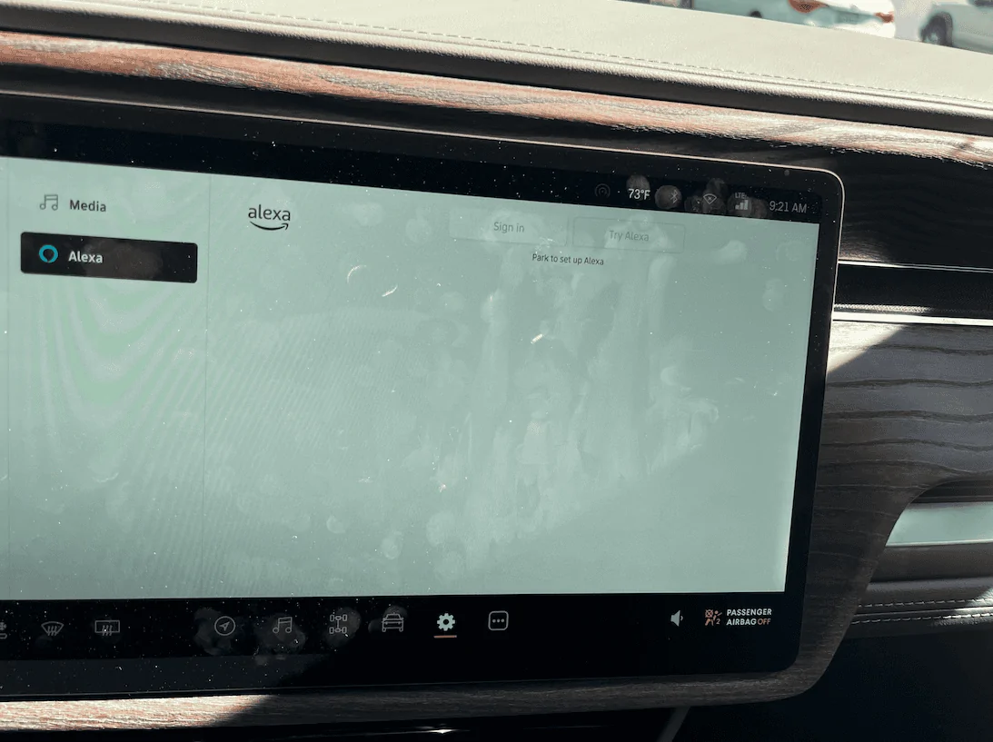 Rivian R1T R1S Alexa cant connect issue Screen Shot 2022-05-26 at 11.30.07 AM