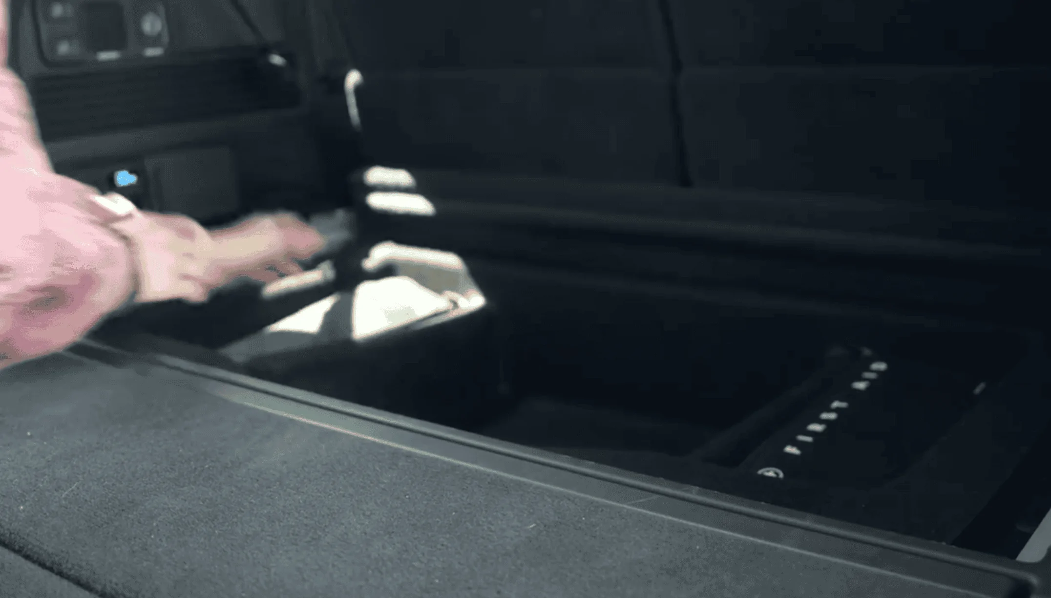 Rivian R1T R1S R1S first look videos from Yosemite [shows space available with seats folded, connections, & storage] Screen Shot 2022-05-26 at 4.20.17 PM