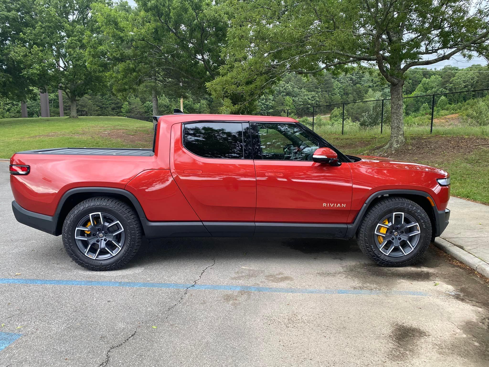 Rivian R1T R1S RED CANYON Rivian Photos Red Canyon R1T Rivian 2