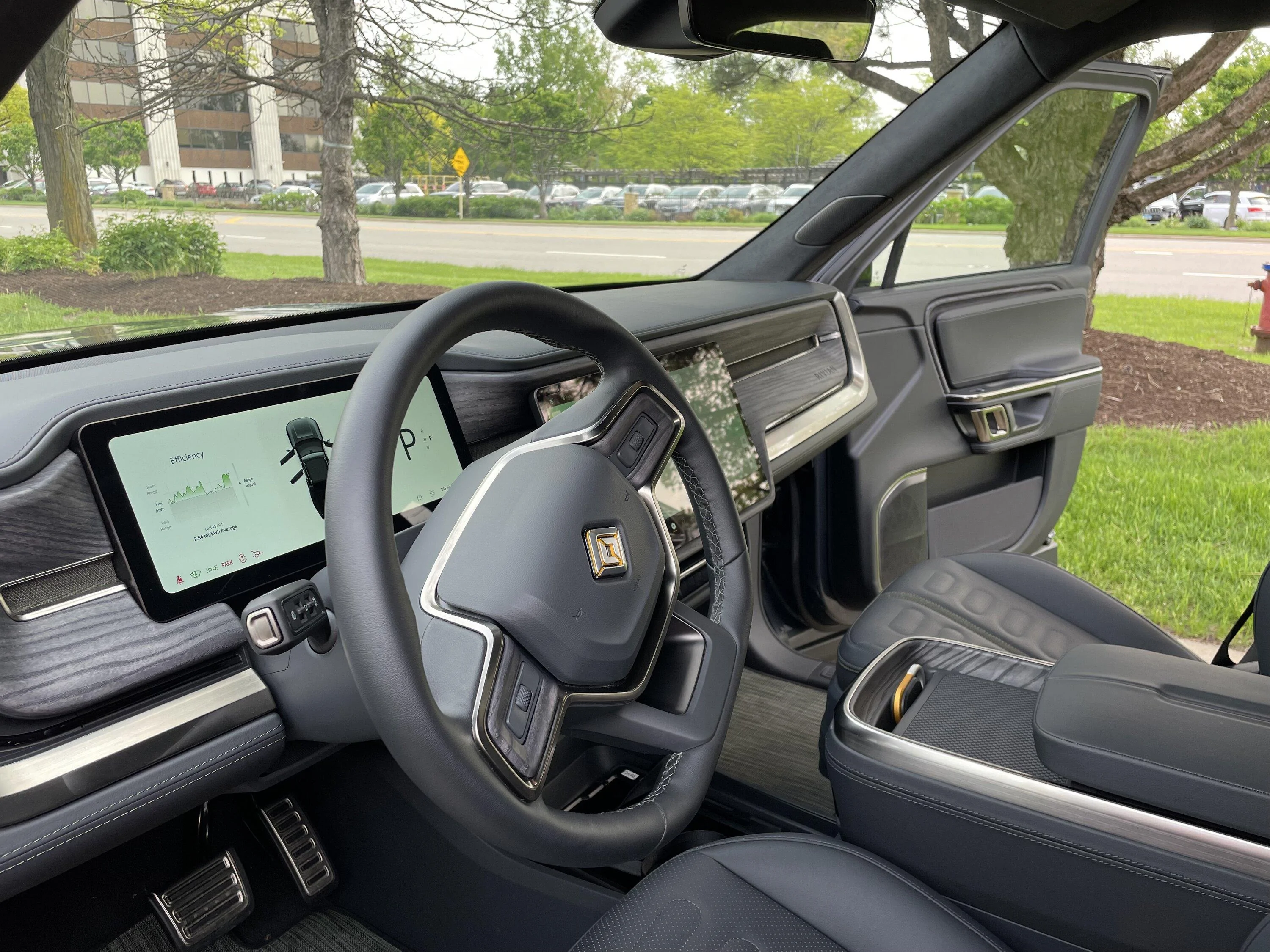 Rivian R1T R1S FOREST EDGE Rivian Interior Photos tempImageSagBMq
