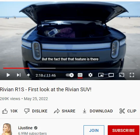 Rivian R1T R1S Frunk Capacity, groceries for scale 1653778836897