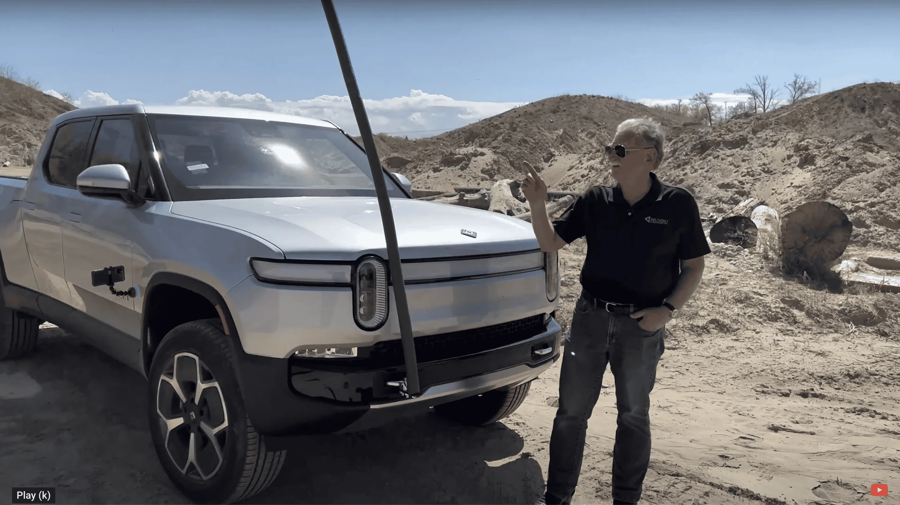 Rivian R1T R1S Tested the new Soft Sand Mode today with R1T Screen Shot 2022-06-01 at 10.12.59 AM