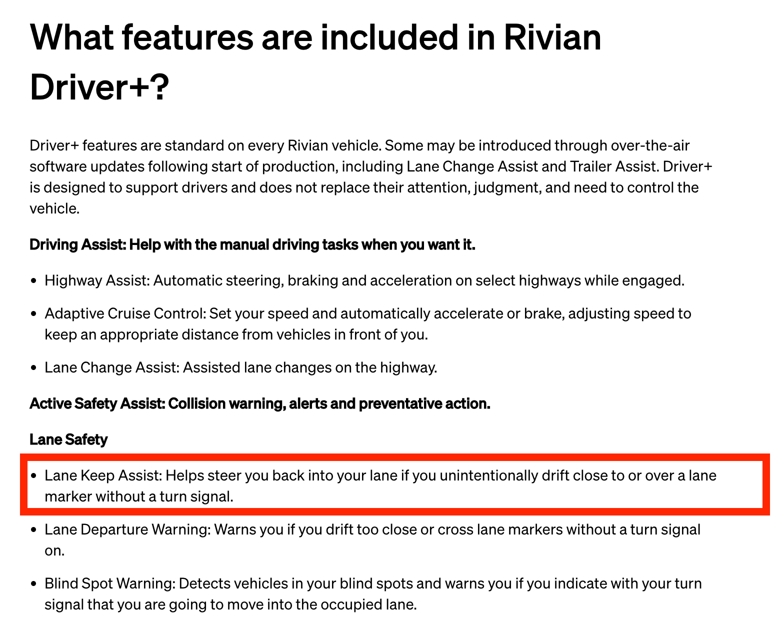 Rivian R1T R1S Does Driver+ (Self Drive) Work? Screen Shot 2022-06-02 at 11.13.31 AM