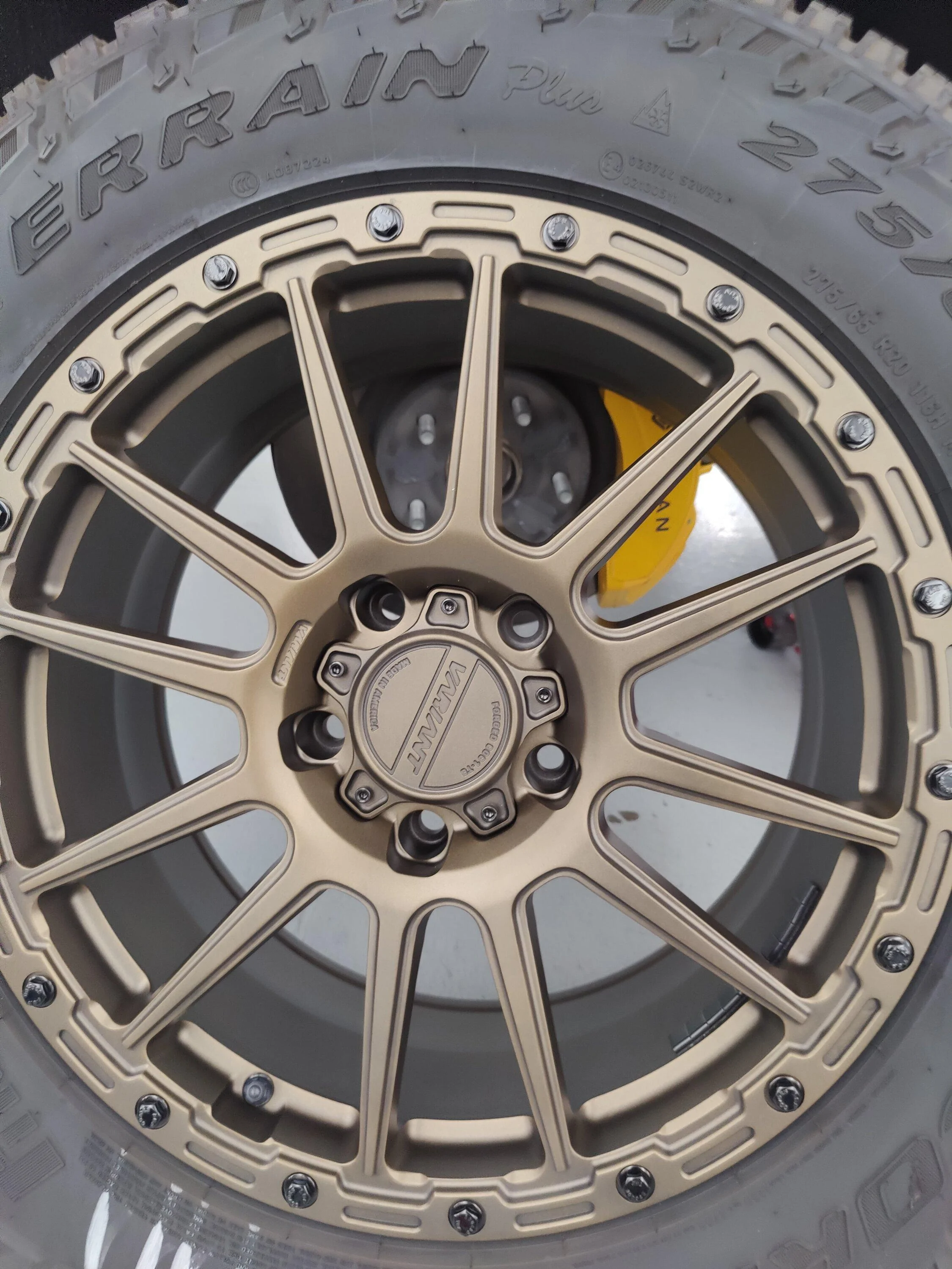 Rivian R1T R1S R1T 20" AT Wheel Weight, Specs, Offset, Bolt Pattern, Construction IMG20220603154805