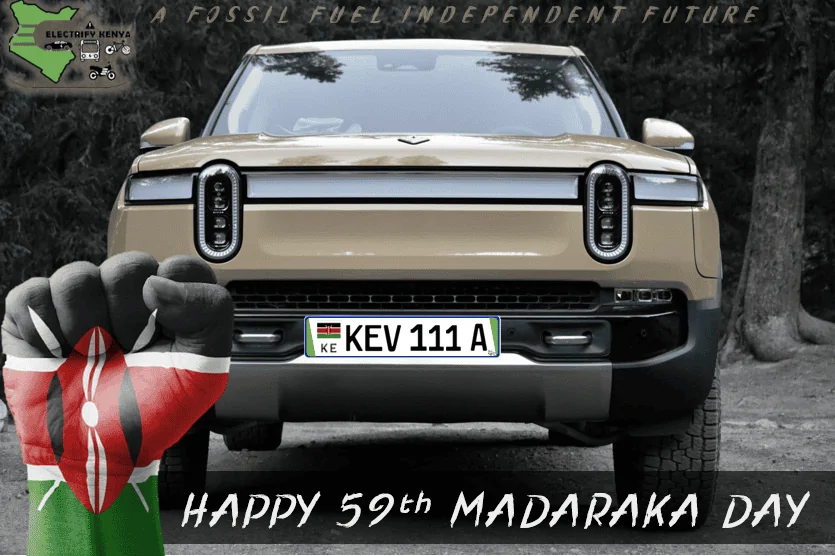 Rivian R1T R1S Several Rivian R1Ts spotted in Kenya 1654357934091