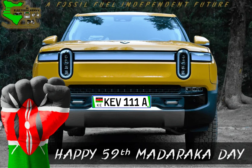 Rivian R1T R1S Several Rivian R1Ts spotted in Kenya 1654367326825