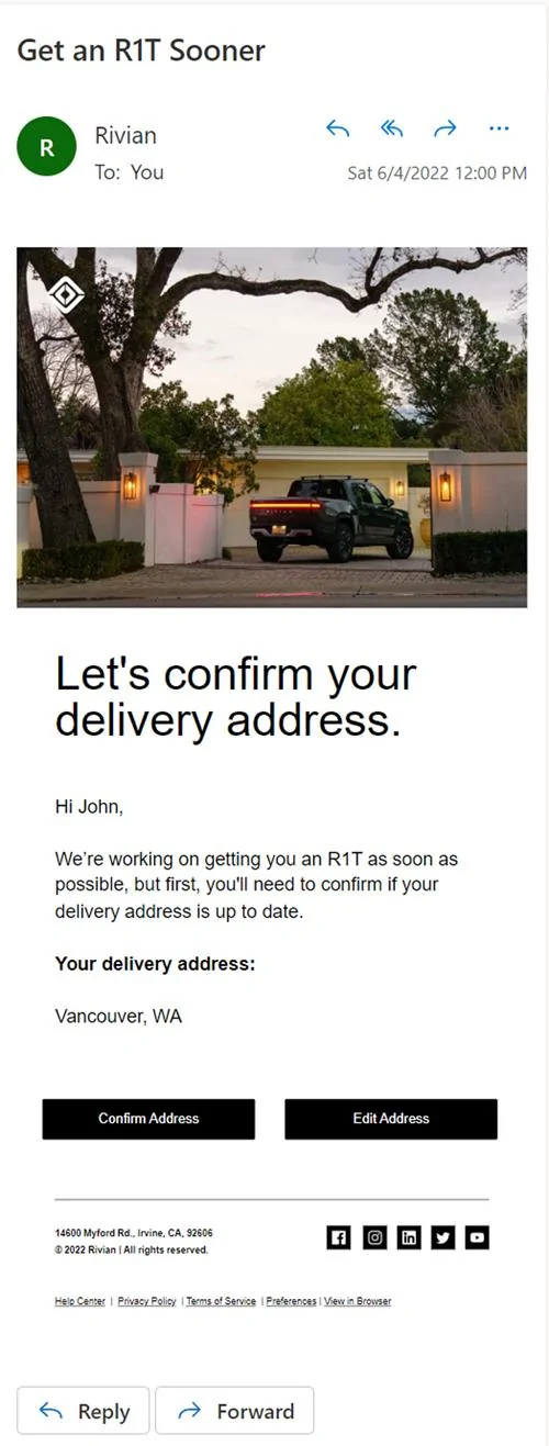 Rivian R1T R1S Jul-Sep 2022 Delivery Group (Pre price hike) Get an R1T Sooner