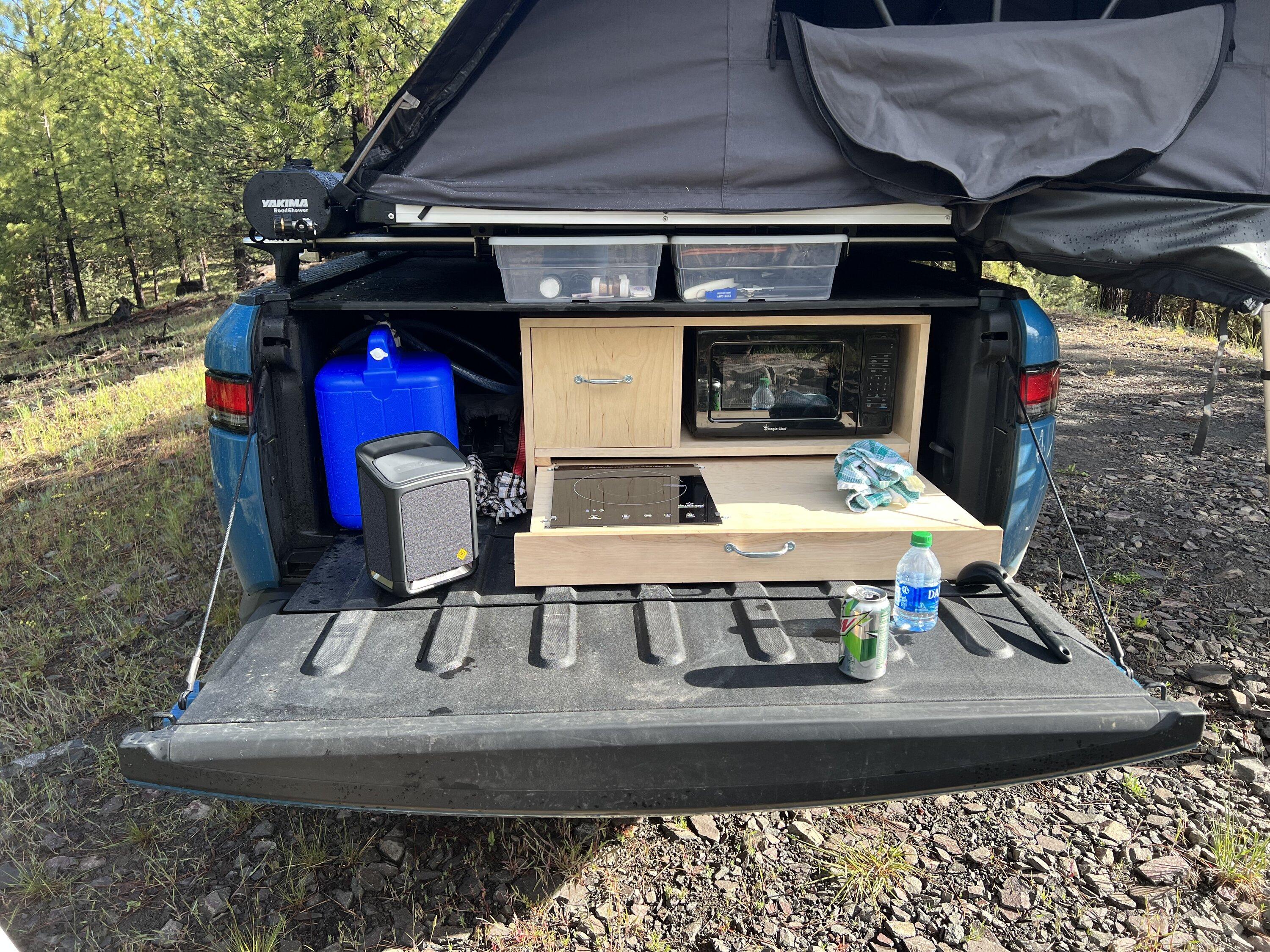 Rivian R1T R1S R1T camping/overlanding adventure!  Ochoco National Forest. EF263A99-ED7E-440C-80B1-002C6FED6FE4