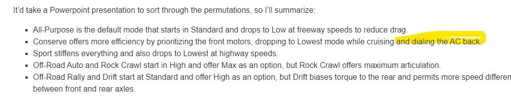 Rivian R1T R1S My R1T Comments after 3 days Screenshot 2022-06-06 163039