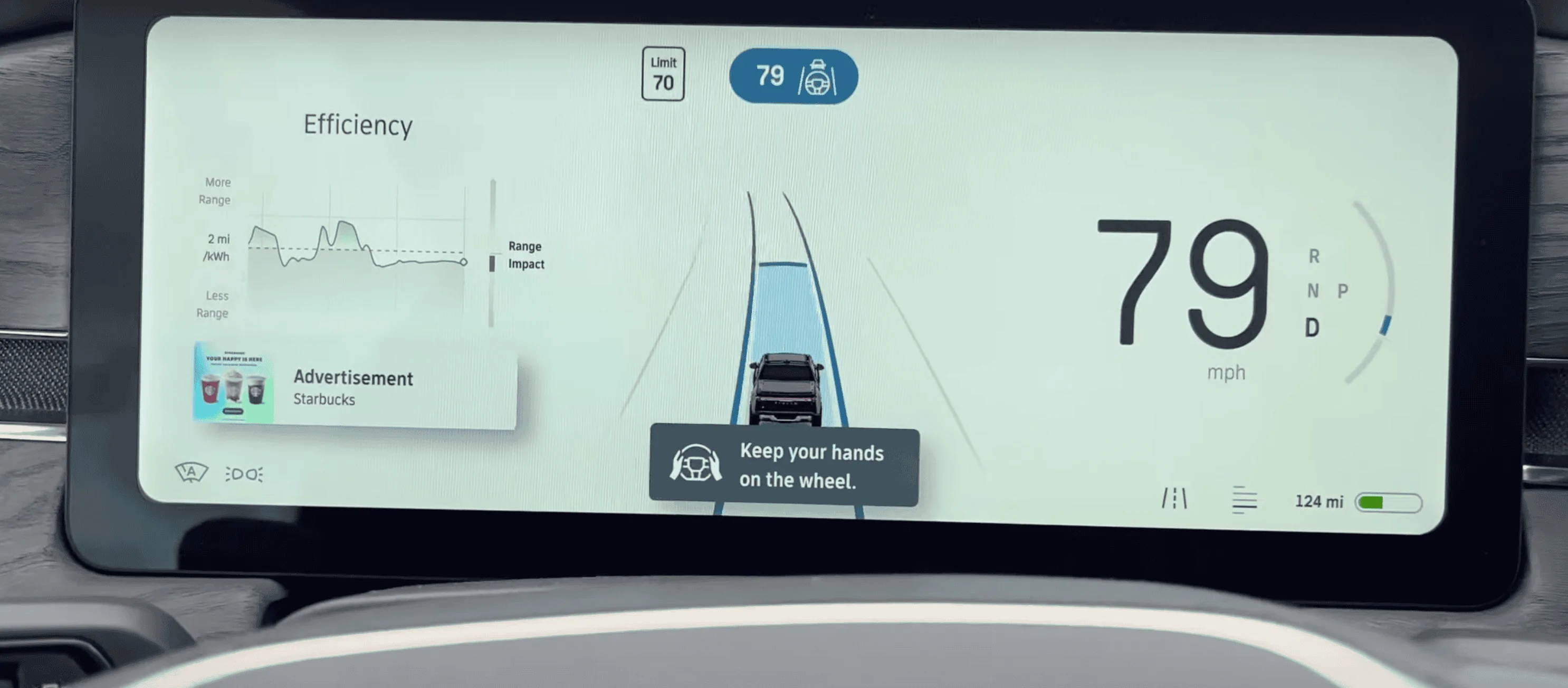 Rivian R1T R1S Starbucks Ads on my R1T?  Wait? What? 1654554974136