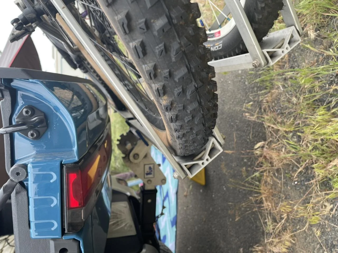 Rivian R1T R1S Bed mounted vs hitch mounted bike rack? D3B602D8-129D-45DE-B597-C457F131E8B8