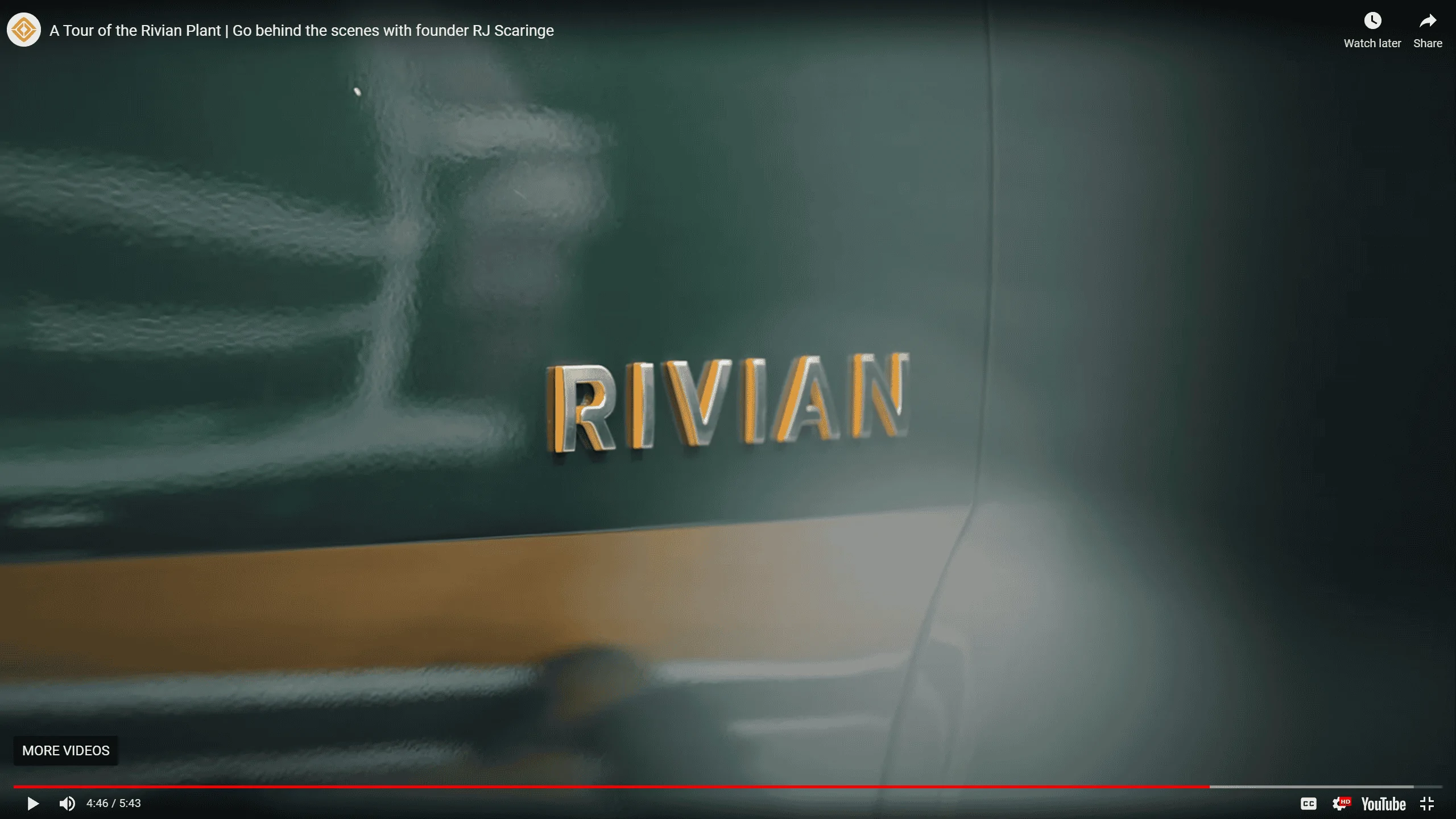 Rivian R1T R1S New official video: "A Tour of the Rivian Plant" 1654613646900