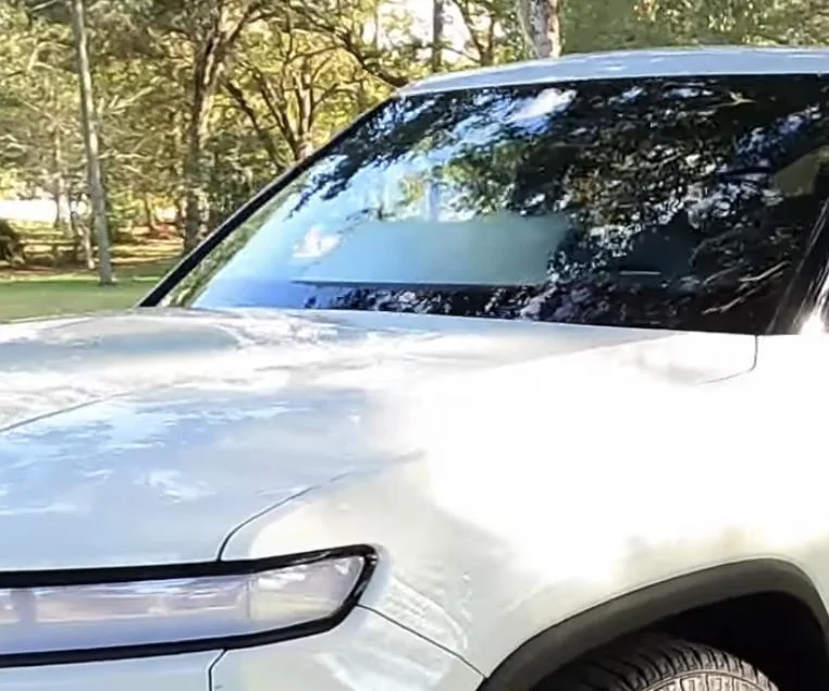 Rivian R1T R1S Excess condensation on windshield 4DDD7609-FAF3-4169-9A10-FF9EF7FD6AAE