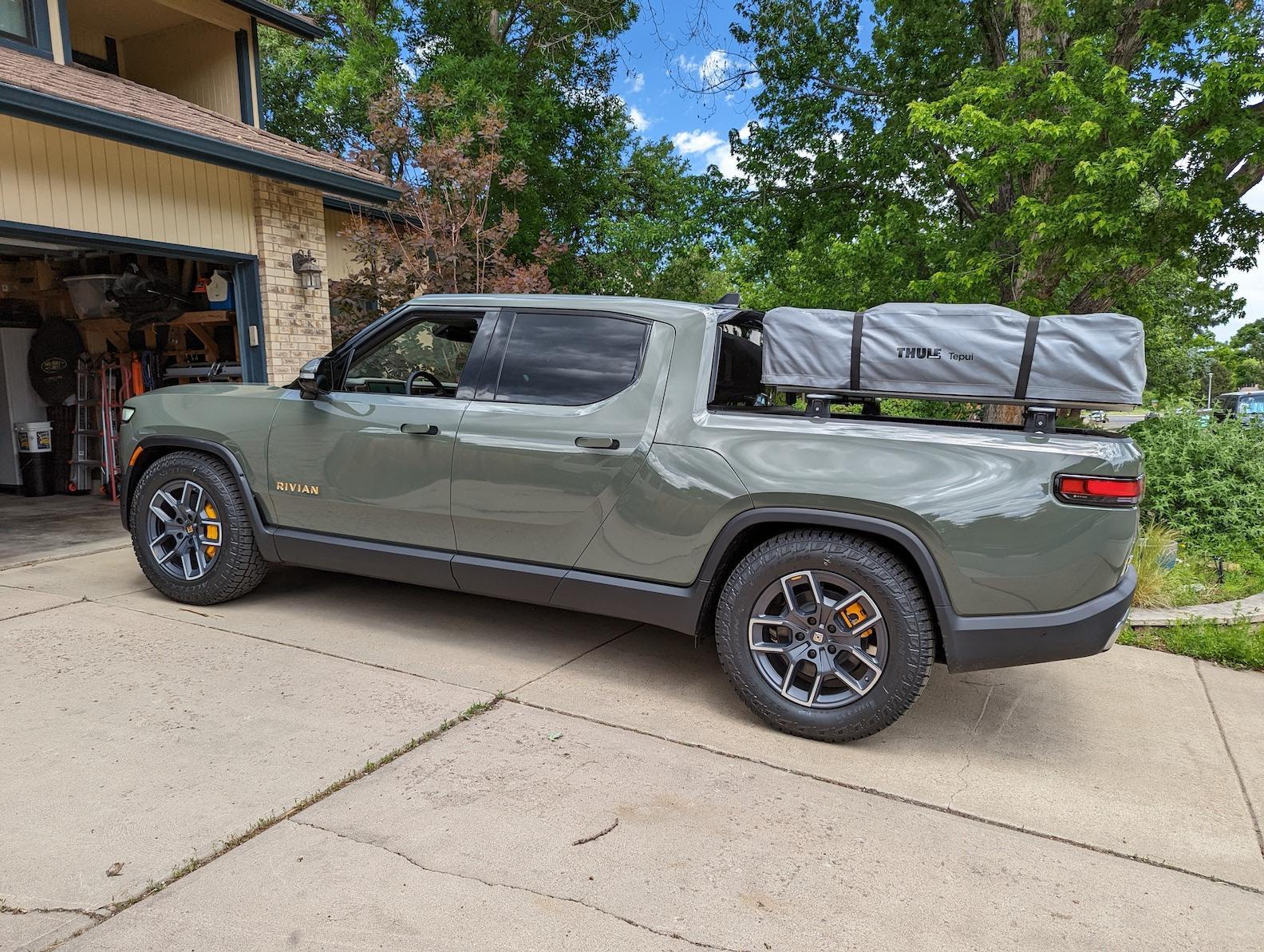 Rivian R1T R1S Non-Rivian rooftop tents PXL_20220609_185211251