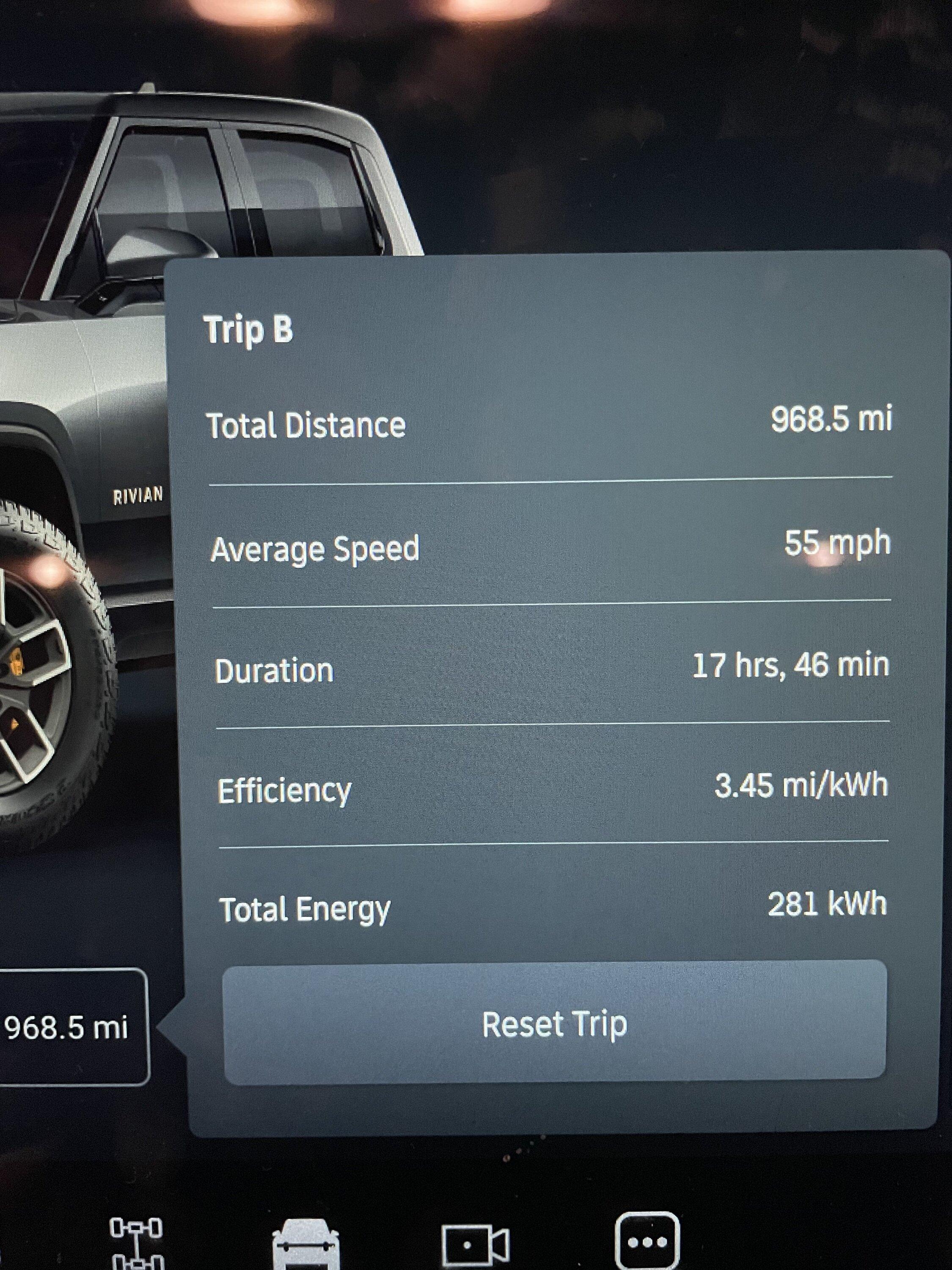 Rivian R1T R1S R1T Trip report. Round trip Portland OR to San Jose CA Tripodometer