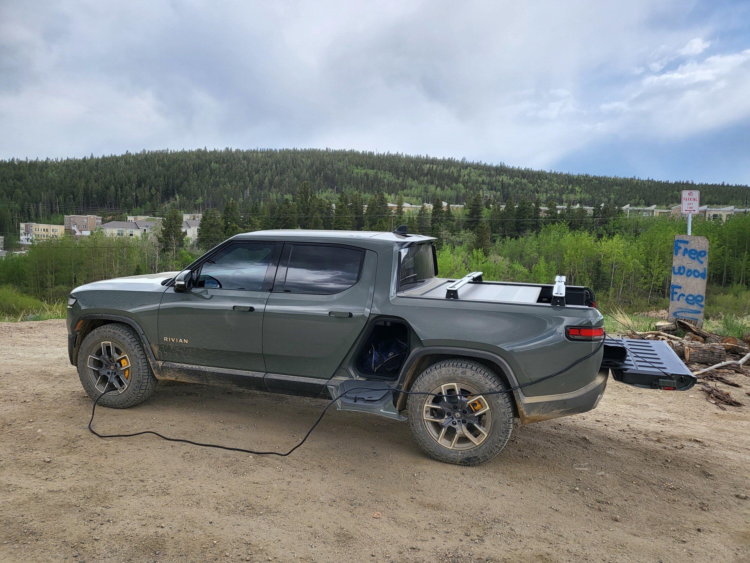 Rivian R1T R1S First Off-Road Adventure in R1T: My Pros and Cons Review 20220612_170120