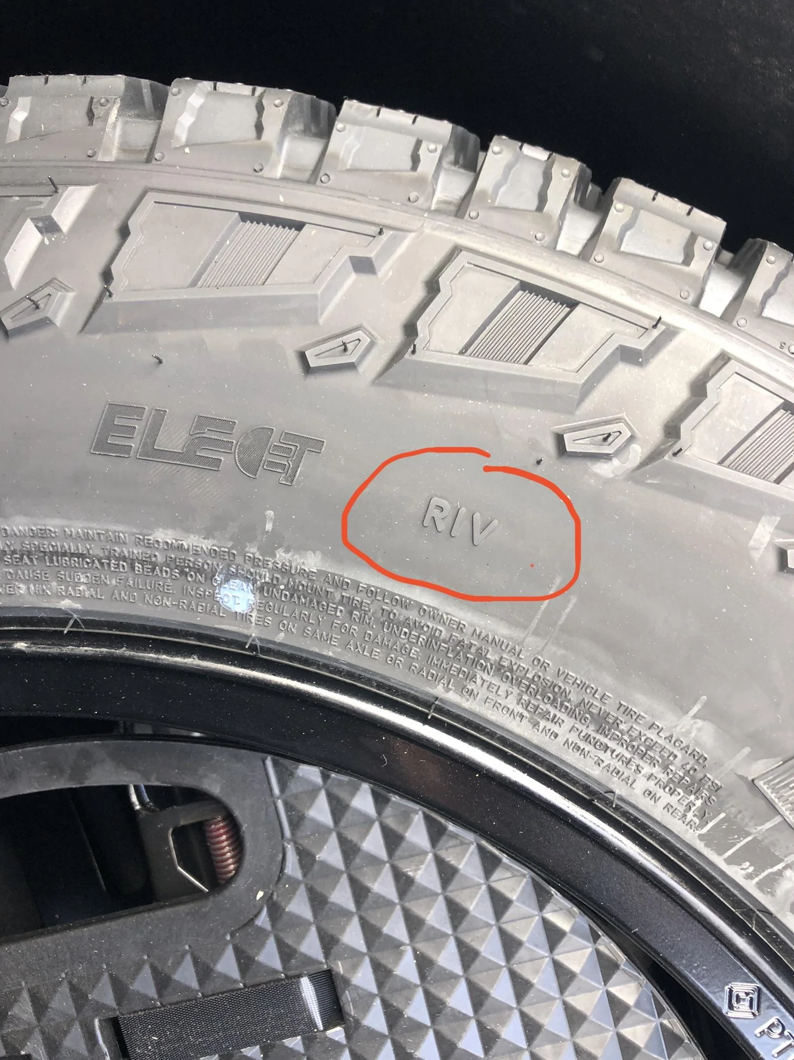 Rivian R1T R1S Check Your Full Size Spare for the “RIV” stamp 0443C8E4-C187-4E38-BB4C-F25493A5D7CE