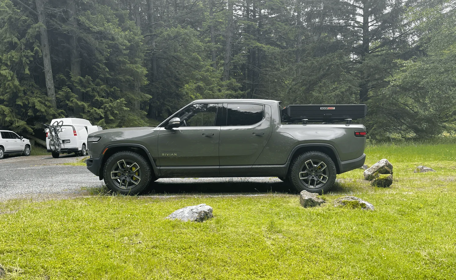 Rivian R1T R1S Roofnest Condor Overland Roof Top Tent (RTT) + R1T 1655147470710