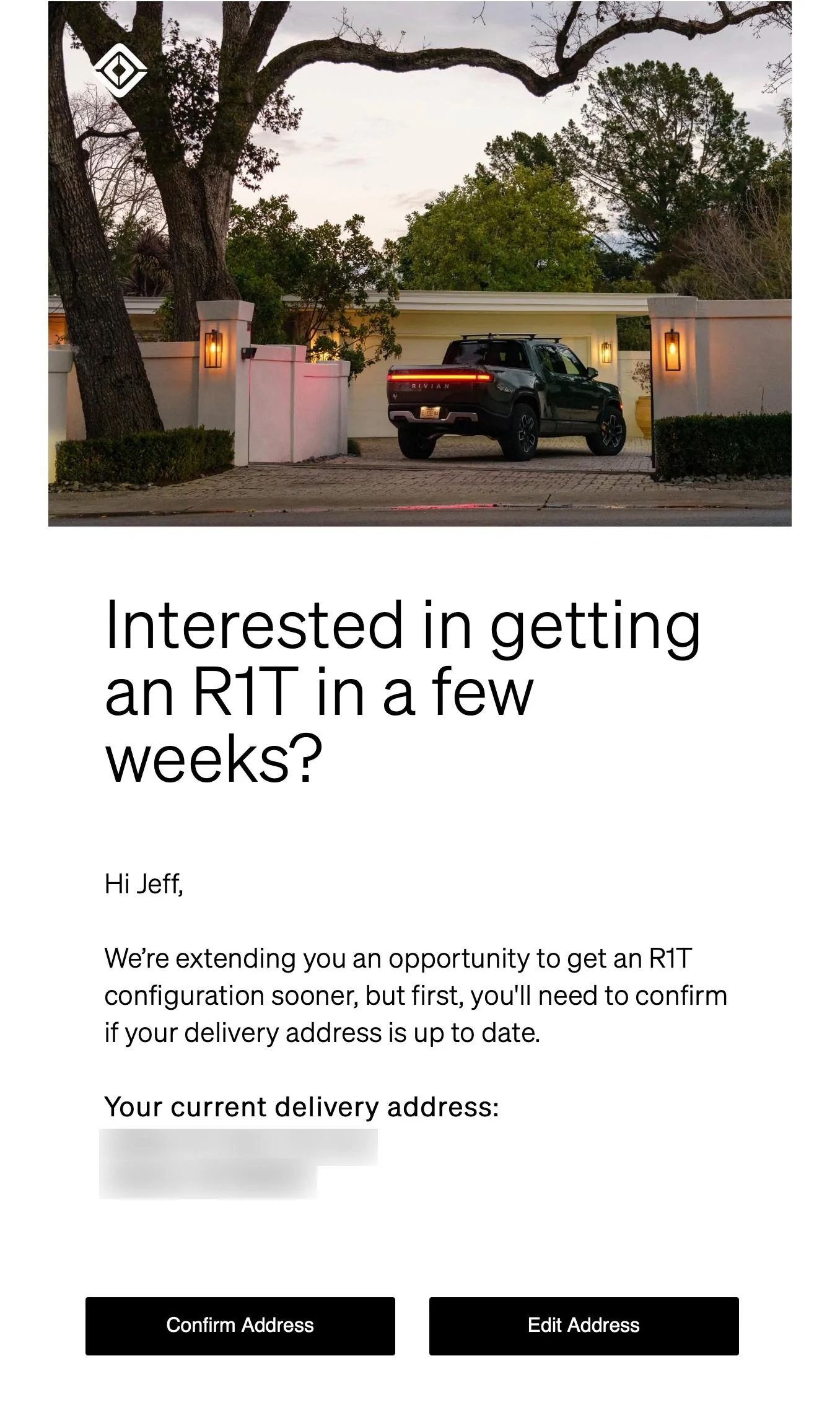 Rivian R1T R1S First look at @ “Introducing the R1 Shop” -- Rivian website to shop for R1T that delivers in 6-8 weeks 2022-06-15_12-26-15