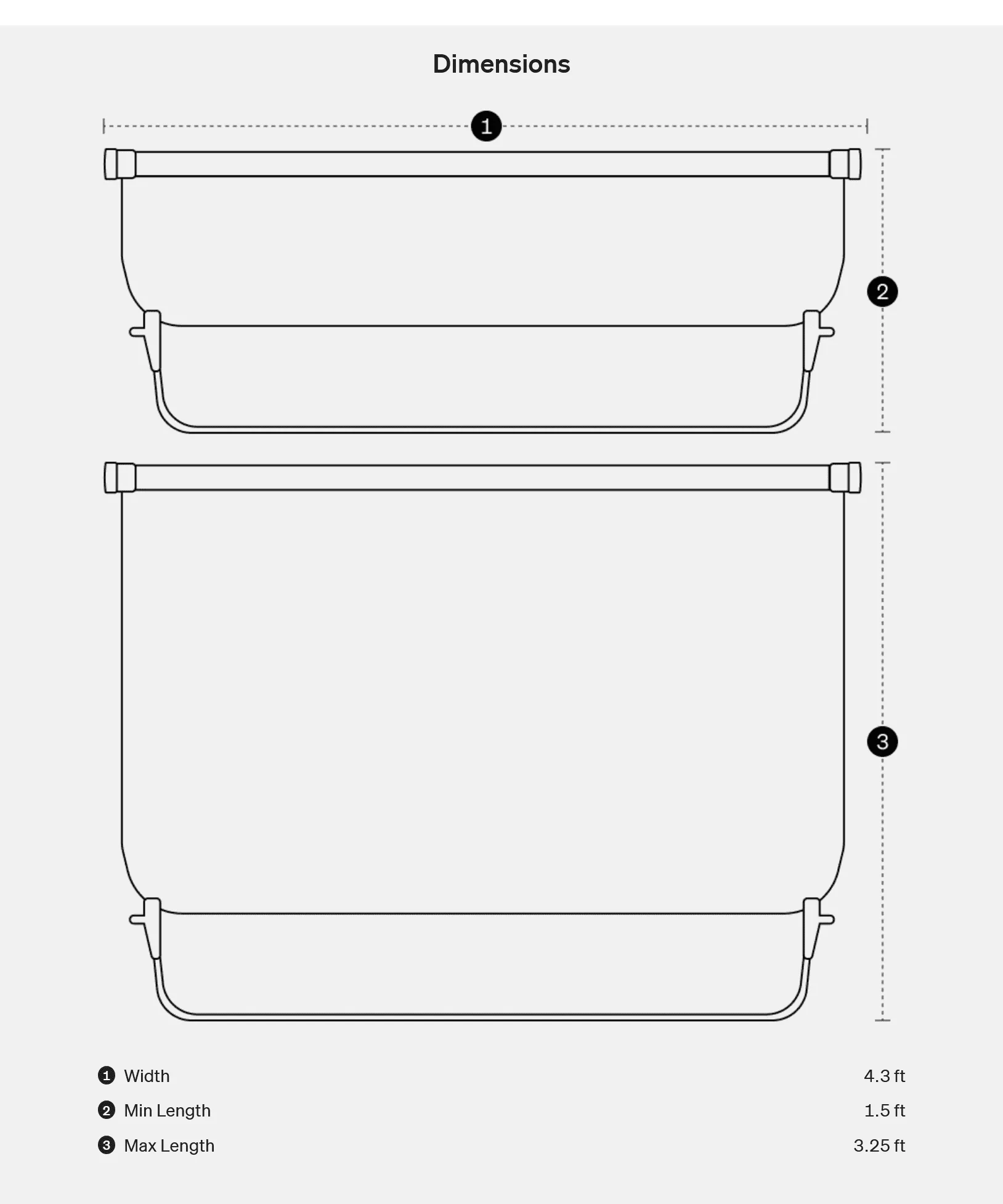 Rivian R1T R1S R1S Cargo Cover (Gear Shop) 1655482798872