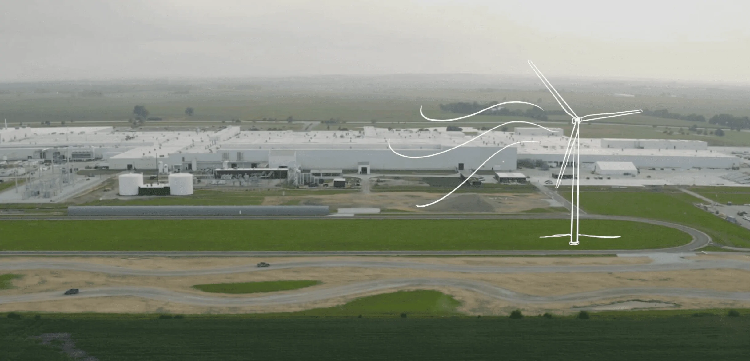 Rivian R1T R1S Rivian to Build Wind Turbine at Normal Plant Screenshot-2022-06-17-at-13.57.22 (1)