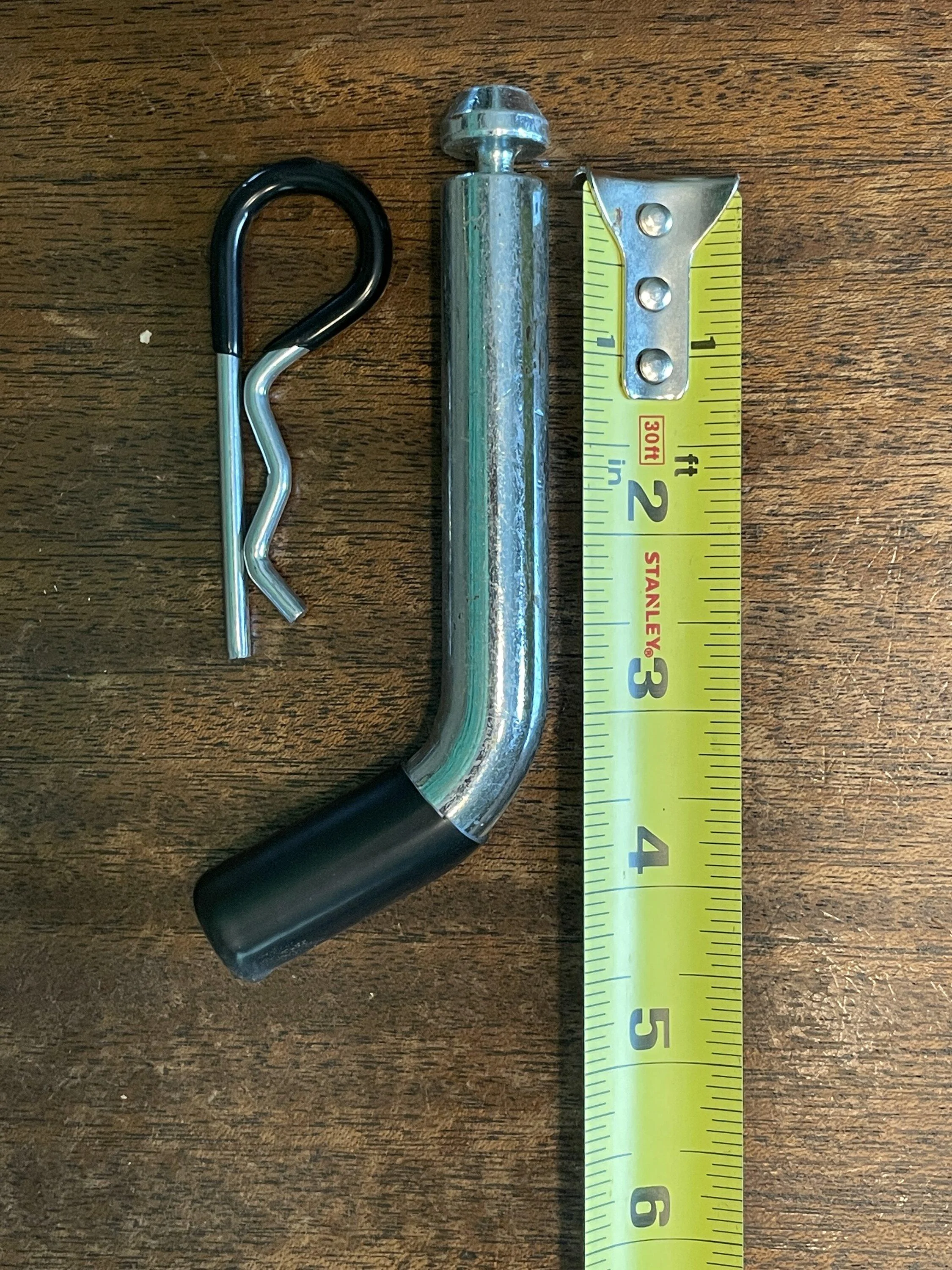 Rivian R1T R1S Hitch Pin length B024030B-8D78-485F-8C8B-38B498107A81