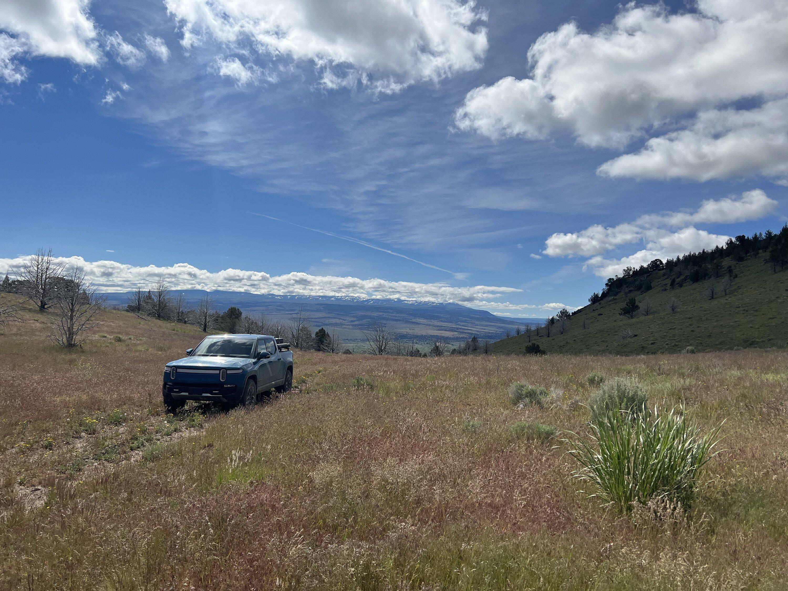 Rivian R1T R1S R1T Overlanding Adventure.  Steens, Alvord Desert, Central OR 94EA6707-1B40-4B1D-B6FD-1C5F3259552E