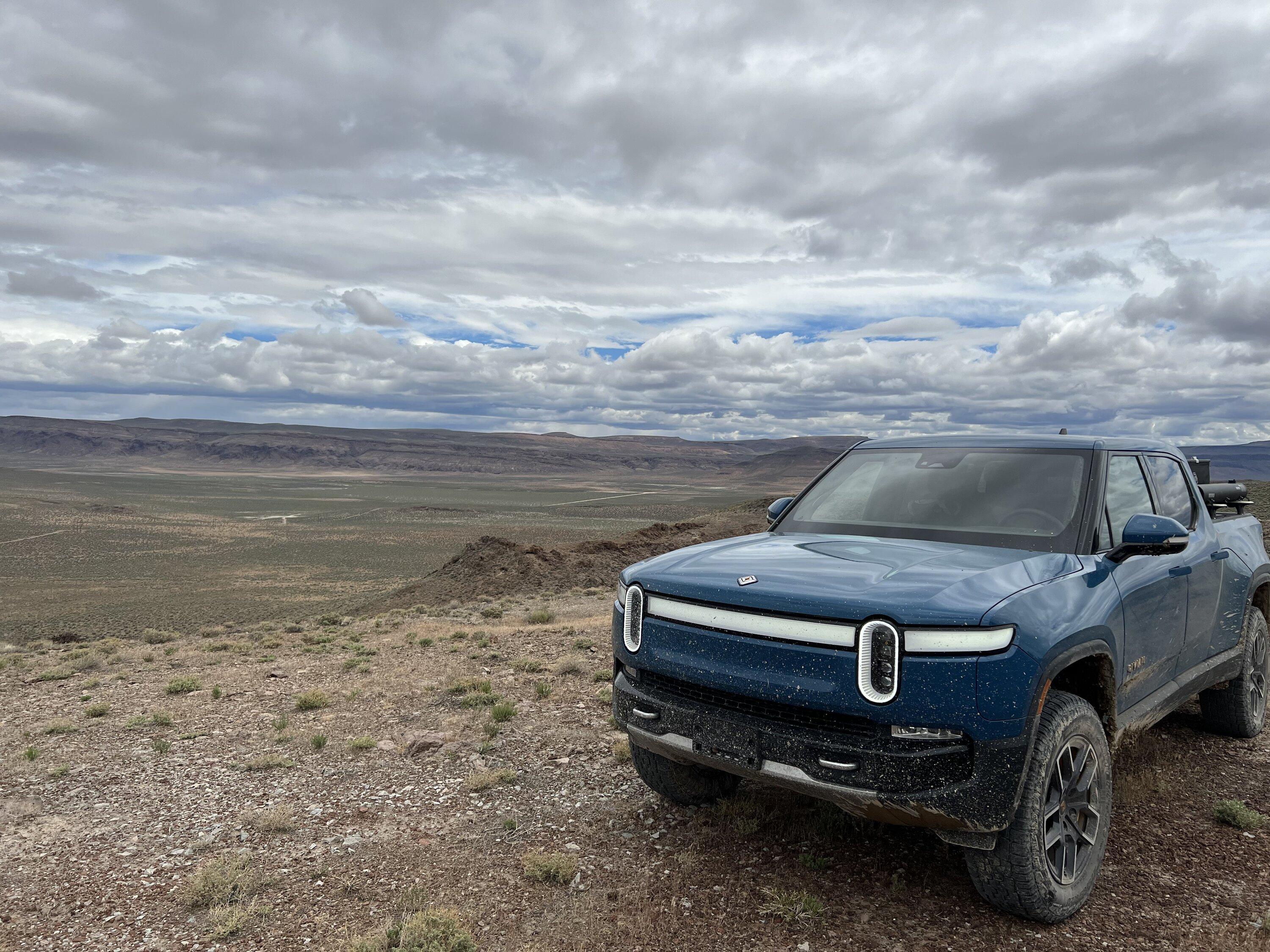 Rivian R1T R1S R1T Overlanding Adventure.  Steens, Alvord Desert, Central OR 919C91FB-ABD8-4B79-9E31-281B32597EF8
