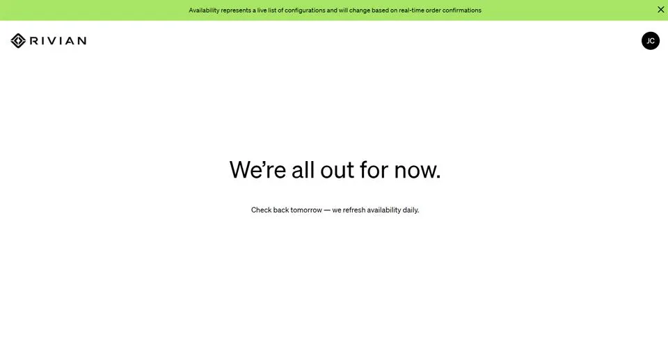 Rivian R1T R1S First look at @ “Introducing the R1 Shop” -- Rivian website to shop for R1T that delivers in 6-8 weeks All out