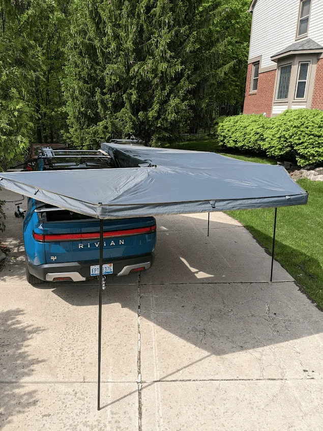 Rivian R1T R1S Side Awnings for for roof mounted cargo bars? 1655928540127