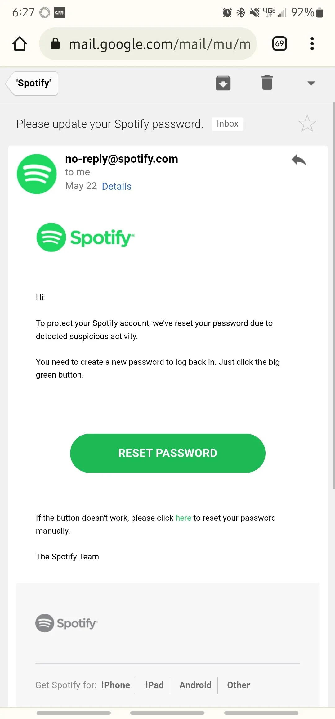 Rivian R1T R1S Spotify Account Security issues - Rivian? Screenshot_20220623-062743_Chrom