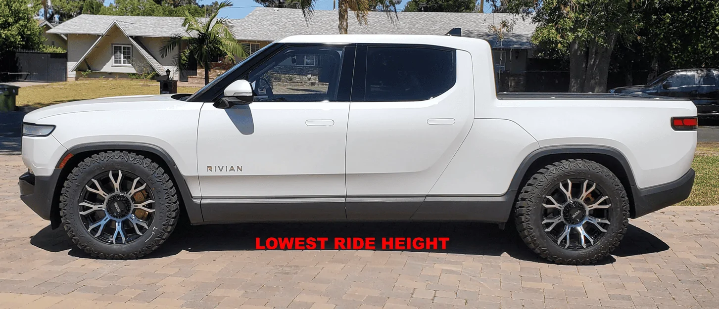 Rivian R1T R1S EDIT: NEW TIRES INSTALLED  / Got the new wheels / tires installed...photos to show fitment, not wheel choice 1656186633982